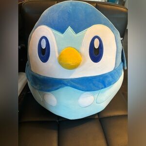 Pokemon 16” piplup squishmallow NWT